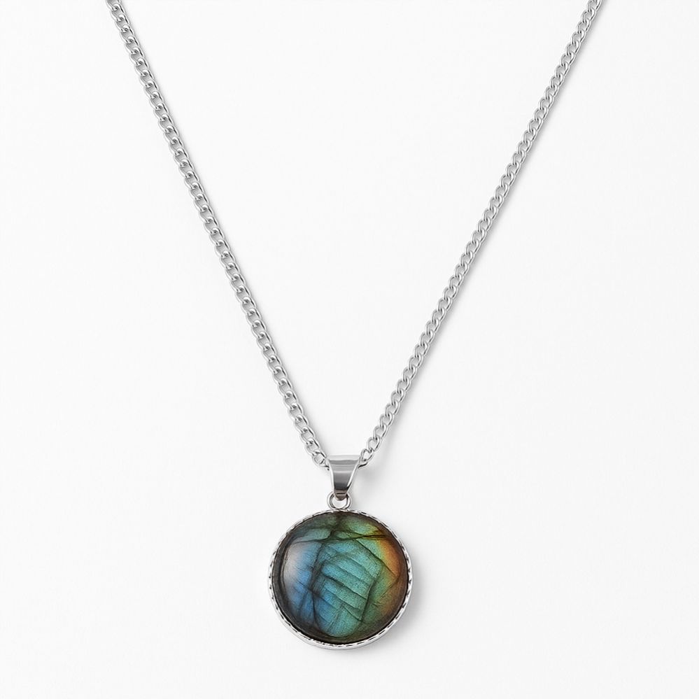Mystic Labradorite Glow Pendant